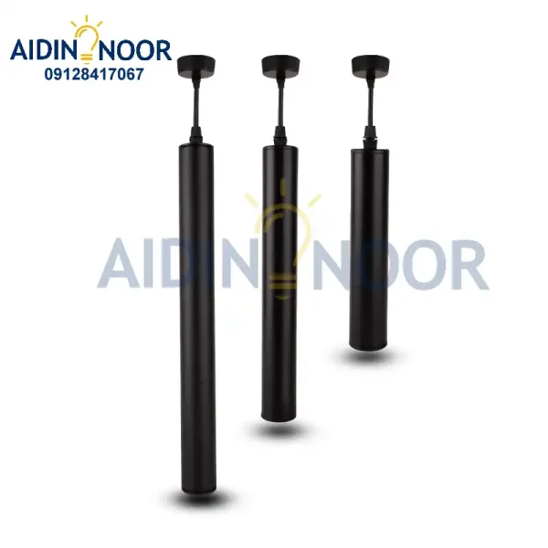 چراغ آویز استوانه ای 15 وات cob قطر 6 ارتفاع 20