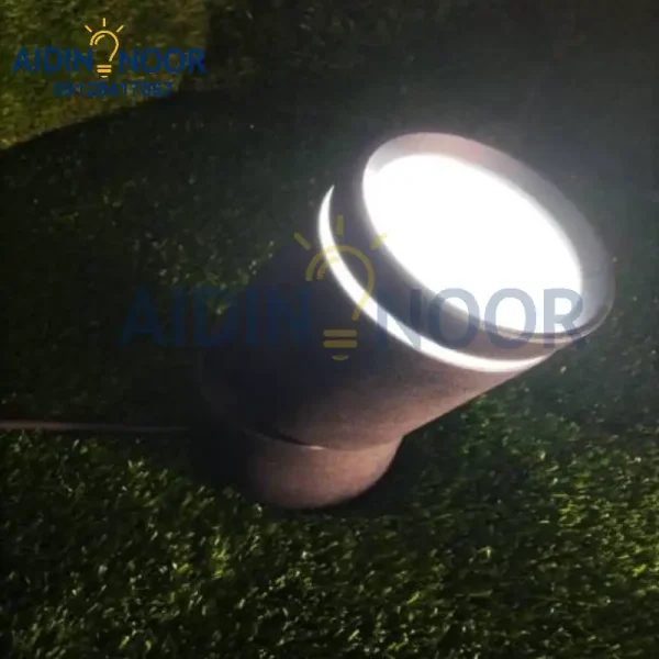 چراغ فکی استوانه ای دور نور 10 وات smd قطر 6 ارتفاع 10