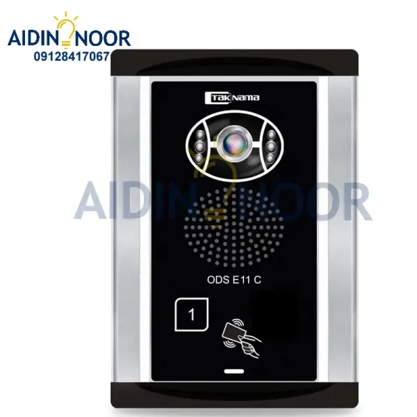 پنل آیفون تصویری لمسی تکنما مدل E11 یک واحدی