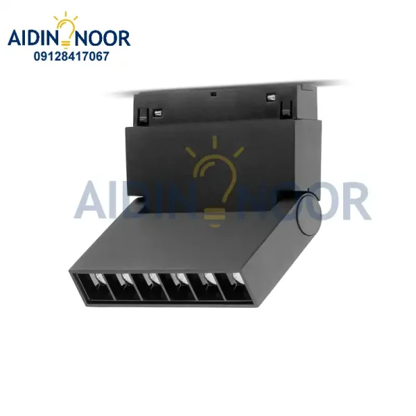 چراغ مگنتی متحرک نقطه ای 6 وات